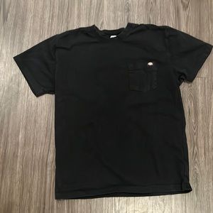 Dickies Heavy Weight Black Pocket T-Shirt Large